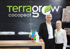 Ziya  Baran and Burcu Kara with TerraGrow