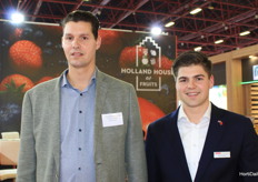 Koen van Woudenberg with Ridder, and Connor Kusters with Van Der Knaap