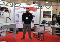 Chris Ellerington is at this show for the first time. HotBox could again be found as usual in Hall 4