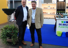 Walter Alderden (de Bruin Plantpot) and Paul van Gils (Lumiforte)
