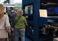 Lots of interest in the cutting edge machine from TTA