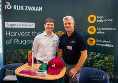 Joe Beard Rijk Zwaan and Matthew Simon, Glinwell. The company is currently expanding with another 3,5 hectares