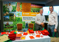 Geert Janssen, BASF/Nunhems, and Maurice van Marrewijk, who recently joined Thanet Earth 
