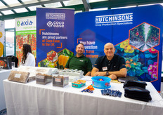 Richard Nuttell and Darren Tongue, crop production specialists with Hutchinsons