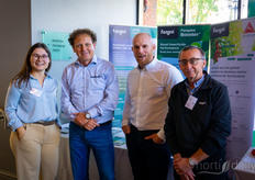 Annelies Bayens, Ruben Lensing (Lumiforte), Steen Massam and Paul Tate, Fargro