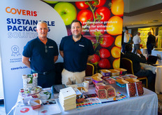 Sam Jonston and David Stauntson, packaging supplier Coveris