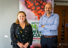 Nat Key and Simon Conway, British Tomato Growers Association