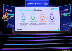 Vimal Chawda, VNR Seeds, spoke on making farming profitable with grafted crops and espalier systems.