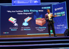 Sachin Kulkarni of Haifa India offered practical guidance for growers with limited resources, recommending cost-effective fertigation systems to boost yields and reduce costs.