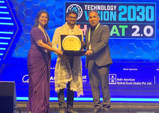 Avinash R, Manager, Florance Flora, a gold sponsor.