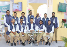 Soex Flora’s expansive stand was matched by a large and energetic team.