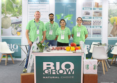 Benjamin, Tarun, Manpreet, and Sarah from Biogrow Substrates appreciated the keen interest and informed questions from visitors regarding their grow bags and consultancy services.