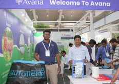 Abhishek and Kalyan of Emmbi Industries. As Avana, the team has installed over 60,000 pond liners and exports FIBC bags to 70+ countries.
