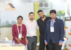 Kaveya, Devaiah, Gaurav and Yash of Alfaa Panels.
