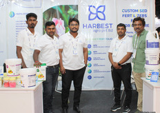 Manoj, Arul, Bharat, Prakashan and Sajeev of Harbest Agro Pvt. Ltd.