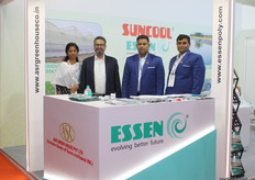 Krithika, Shaildip, Sikander and Ramu of Essen Multipack represented by ASR Greenhouse in India.