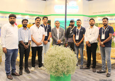 The team at Rise N Shine highlighted their solutions in biotechnology, floriculture, horticulture and exotic plant nursery.