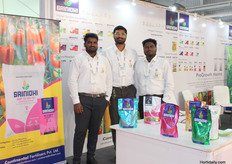 Salapakshi, Ammireddy and Darsanapu of Continental Fertilisers.