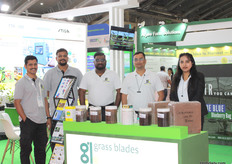 Ranjeet, Nitin, Baksh, Prince and Varsha of Grass Blades.