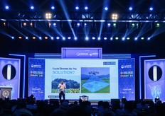 Prem Kumar of Marut Drones shared examples of how drones and ground vehicles can enhance farming productivity while reducing input costs.