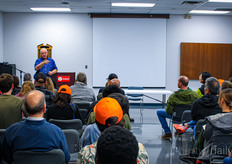 Ian Pottrer president and CEO, kick of the visit