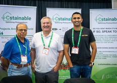 Aaron Archibald, Dil Vashin and Sarosh Bharucha, CStainable inc. In a few months, we'll share the results of their trials. 