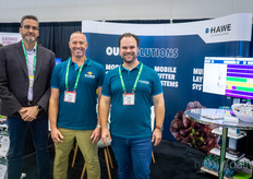 David Rieseborough and Martin Quintal, KUBO, with Jelmer Huizing, Hawe. Read more about the Millennium project KUBO is building in Canada