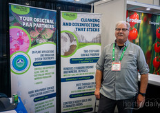 Jon Konya, Biosafe Systems. Their Cultivate launch BioPhyter was well received, and the Beauveria bassiana based product is being registered in more and more of the United States