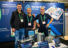 Niels Klapwijk, Nature Fresh Farms, visits Dave Dyck and Micha van Nieuwkerk, Van der Ende Group