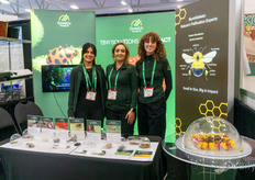 Meshal Mustafa, Fatma Al Sabawi and Madison McAllister, Growliv Biologicals. The company expanded its facility in Leamington.  