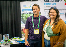 Brian Zanuttini and Lauren McCaffery, United Floral Distributors