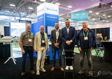 We're just confirming that size is relative. David Eygenraam, Ramon Bol, Curtis Rodgirue, Tyler Rodrigue, and Arjan van der Meer - aka Team Westland Greenhouse Solutions, Alweco & Debets Schalke. 
