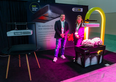 Eelco Abma and Talitha Timmerman, Agrolux (Gavita), showing the Agrolux ALTR, intended to be used indoors in greenhouses or in climate rooms. The luminiaire is dimmable and offers specs up to 2900μmol/s / 760 W