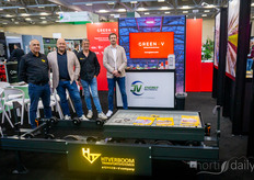 Antonio des Santos and Herman Verboom, HT Verboom, with Lennert Bredemeijer and Peter Wiebe, JV Energy Solutions