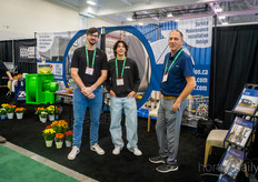 Second part of the team with Big Stuff HVAC: Reiben Kuivenhoven, Lucas Kuivenhoven and Hans Kuivenhoven, and it's indeed all family