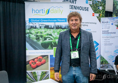 Marcel Schulte, Holland Gaas, talked to many growers about protecting their crop with insect netting systems