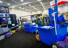 SB Machinerie showed their automated filler systems