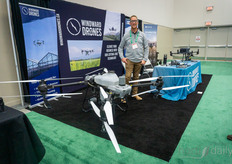 That is one big drone Matt Vanandel, Windward Drones, is showing