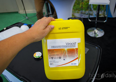 Virocid, is a highly concentrated, broad-spectrum disinfectant. "Very effective against the Rugose virus", the team says.