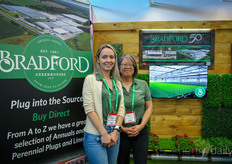 Andrea Leithi and Helen Ha, Bradford Greenhouses