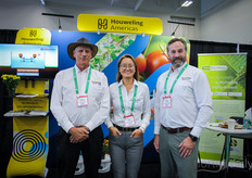 Albert Heemskerk, Lica Wang and Mike McLean, Houweling Americas