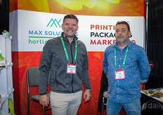 Marc-Andre Desmarais and Cam Duggan, Max Solution Horticolor