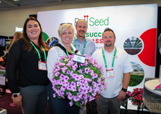 The Ball Team, Showing the Petunia Headliner, Crystal Pink