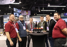 Aweta Americas Team with some visitors