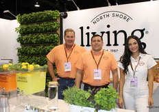The Northshore Living team: Craig Moss, Osvaldo Beltran and Andrea Gonzalez