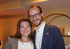 Rosalie Klercq and Mark Zonnenberg, Netherlands Embassy