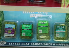 Little Leaf Farms - the stand was too busy for a photo, but we made sure to capture their products