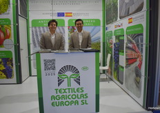 Ernan and Enrique from Textiles Agricolas.