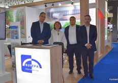Younes Berrada, Feyza Tandogan, Alejandro Intriago and Juan Miguel Sandoval from Rufepa.