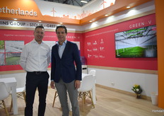 Marco Zwinkels from Prins Group and Martijn Punt from GreenV